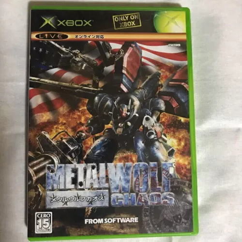 XBOX Metal Wolf Chaos From Software Action Game Import From Japan