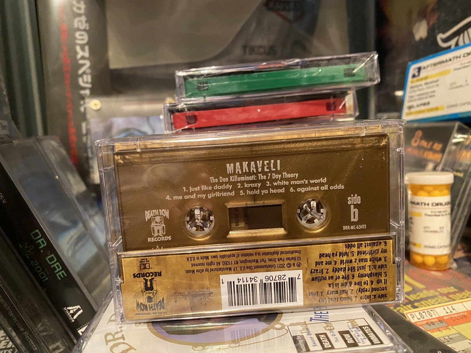 2Pac Makaveli Cassette Sealed “Gold” Limited Death Row Tupac GOAT Eminem