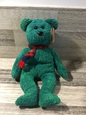 Ty Beanie Babies Wallace The Scottish Bear New With Tags And Plastic Protector