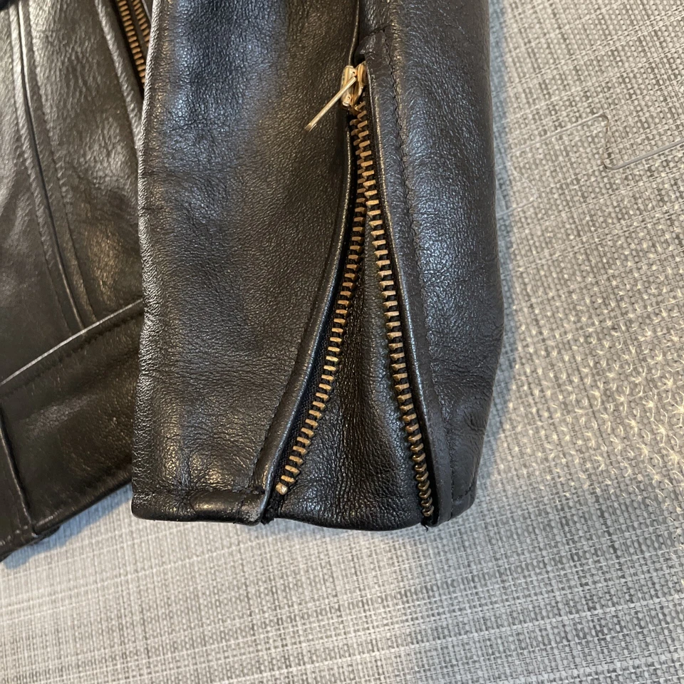 Chaqueta de moto clásica Just Leather of San Jose talla S Foto 3 de 4