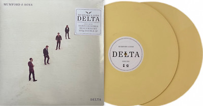 Mumford & Sons - Delta Limited Exclusive Edition Sand Coloured 2 Vinyl LP NEU