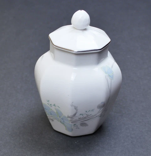 Vintage Royal Doulton Moonflower Bone China Covered Jar