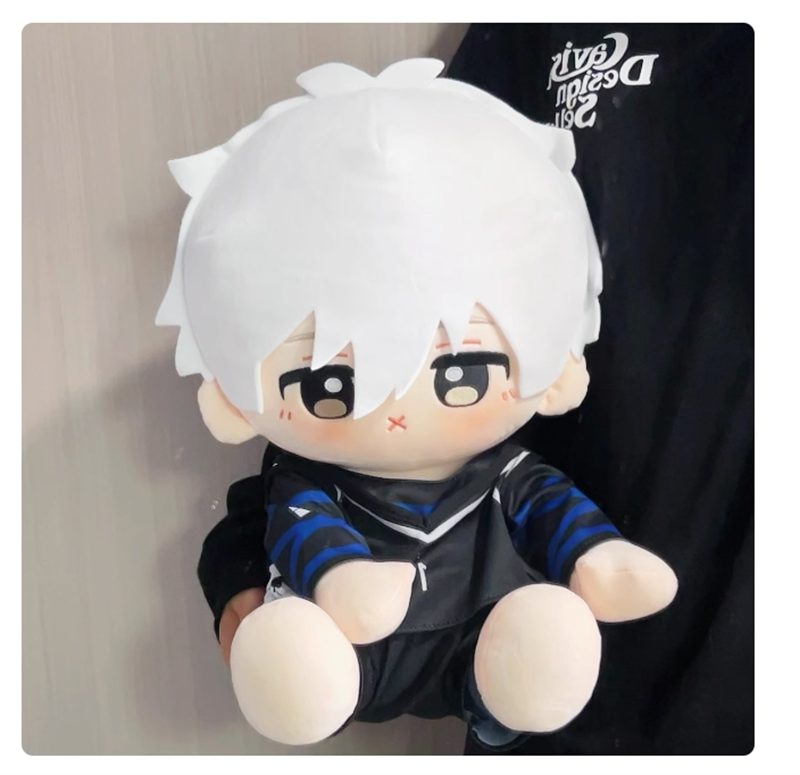 40cm Anime BLUE LOCK Nagi Seishiro Plush Doll Cosplay Cartoon