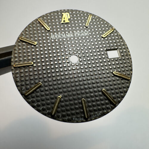 Audemars Piguet Gris Mediano Dial De Niño Calibre 2612 RARO Cuadrante - Imagen 2 de 4