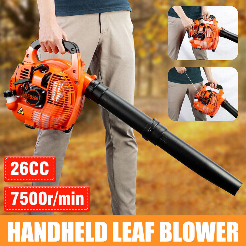 26CC Handheld Petrol Leaf Blower 2-Stroke Commercial Garden/Yard Outdoor Cleaner