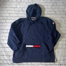 Vintage Tommy Hilfiger Hoodie Made In USA Size Medium 90’s Made In USA