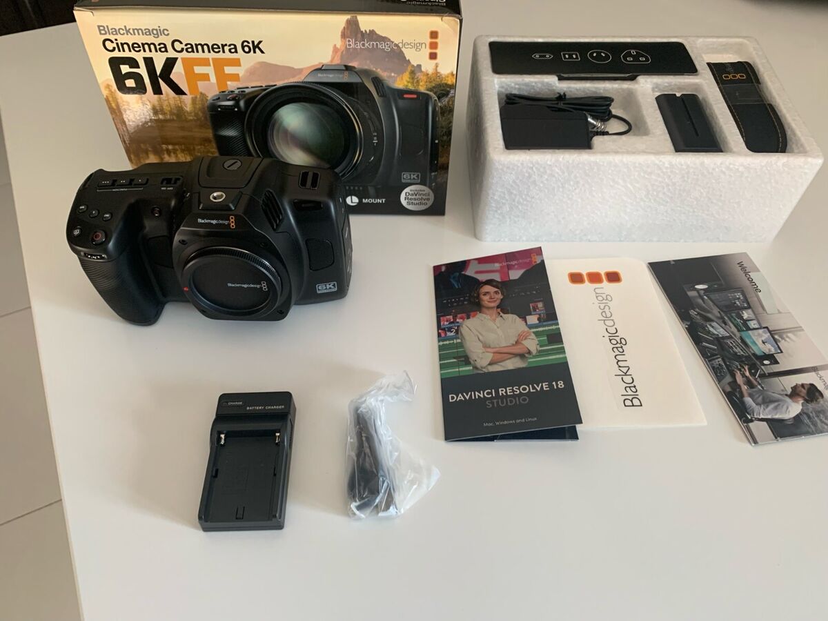 Blackmagic Design Cinema Camera 6K Full Frame - Brand New Blackmagic Design Cinema Camera 6K Full Frame - Brand New