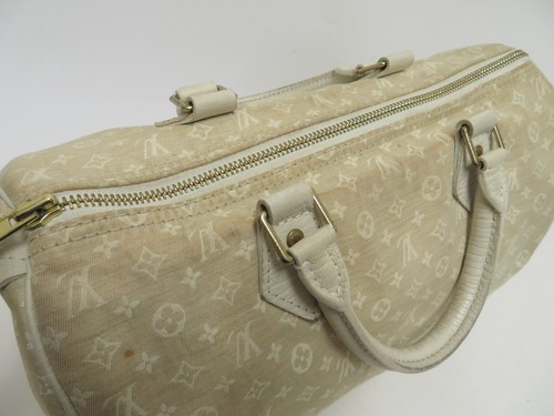 Louis Vuitton Monogram Mini Lin Idylle Speedy 30 Hand Bag #40158 - Picture 9 of 23