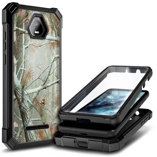 Funda protectora de teléfono de cuerpo completo para Schok Volt SV55 con protector de pantalla incorporado - Imagen 45 de 56