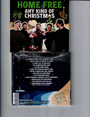 HOME FREE - ANY KIND OF CHRISTMAS (CD 2024) NEW *13 TRACKS* STR8 NO CHASER