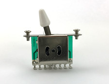 5 Way Pickup Selector Switch For Stratocaster Black  White tip included