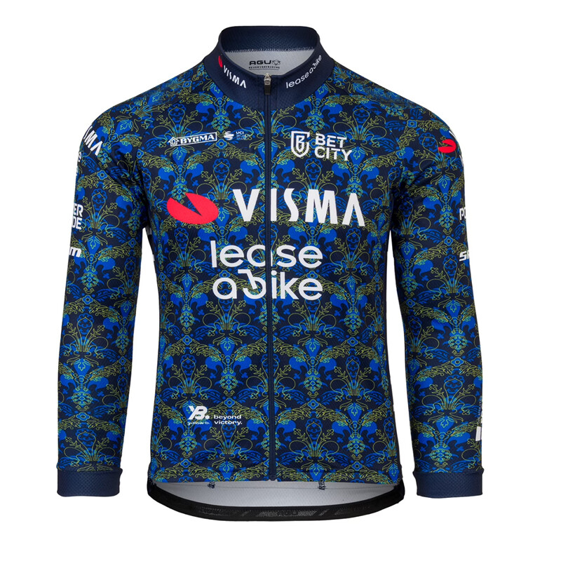 AGU サイクルジャージTEAM JUMBO VISMA長袖 AGU サイクルジャージTEAM JUMBO VISMA長袖