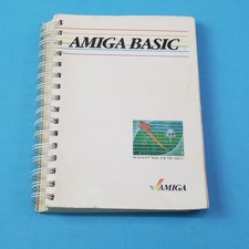 Amiga Basic Book - Vintage Amiga Booklet - Amiga Manual