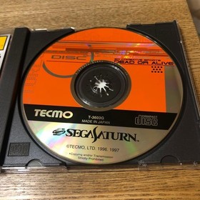 Dead or Alive Sega Saturn used Japan