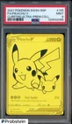 2021 POKEMON SWSH BSP #145 FA/PIKACHU V CLBRTNS.ULTRA-PREM.COLL. PSA 9