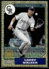 2022 Topps Series 2 70 Years of Baseball Autographs Larry Walker Colorado