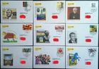 Federal Republic of Germany 9 x Jewelry-FDC ESST Berlin 2006 - 2008 Germany Exclusive Run