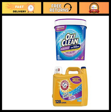 Odor  Stain Remover Powder Bundle - 5 lbs Laundry Odor Eliminator  Liquid 166.