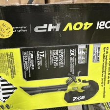 Ryobi 40V Brushless Leaf Blower - Green/Black (RY404150VNM) Z174