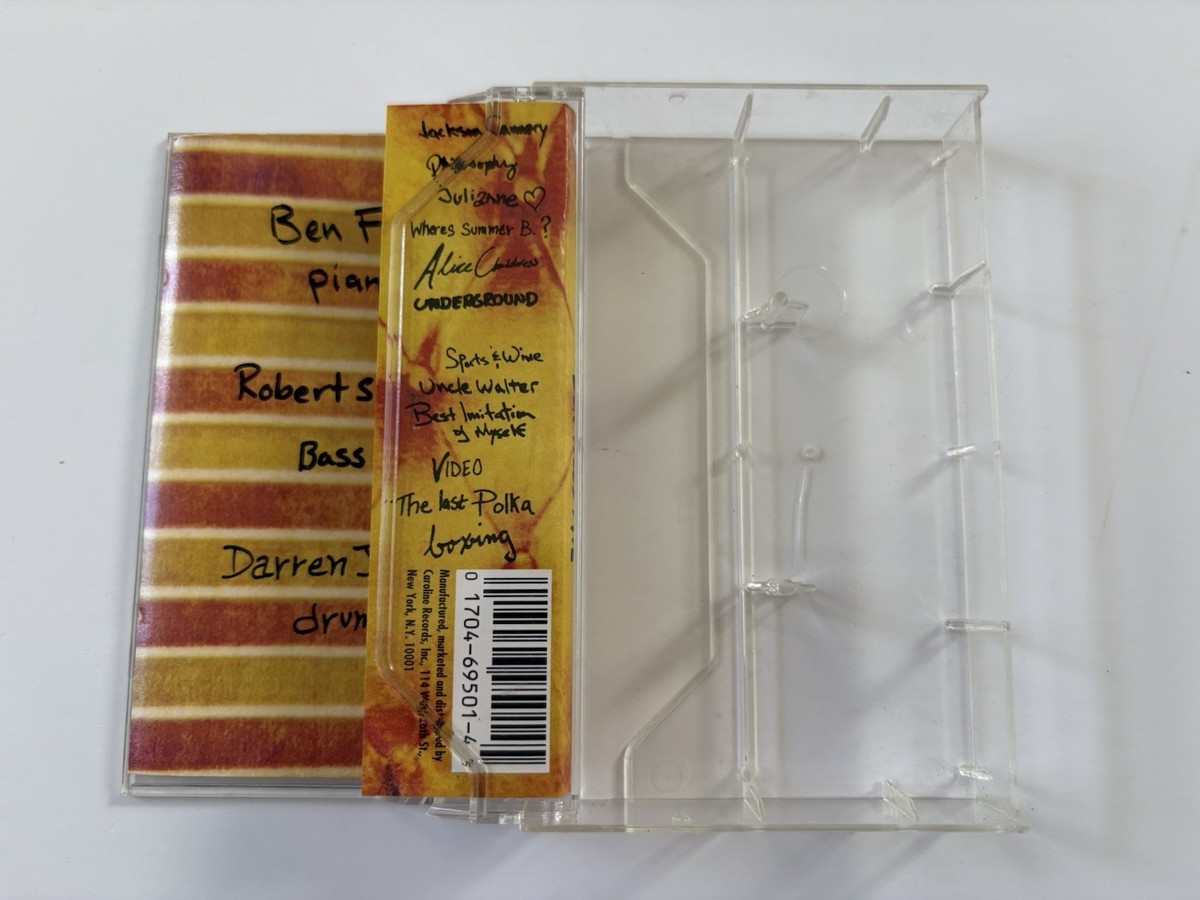 BEN FOLDS FIVE - Self Titled 1995 Cassette Tape Caroline Records