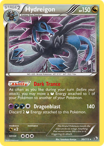 Hydreigon (99/113) [Black & White: Legendary Treasures] Lightly Played Holofoil