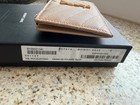 EUC Saint Laurent Cassandre Matelassé Fragments Zipped Card Case Vintage Peach — photo 4