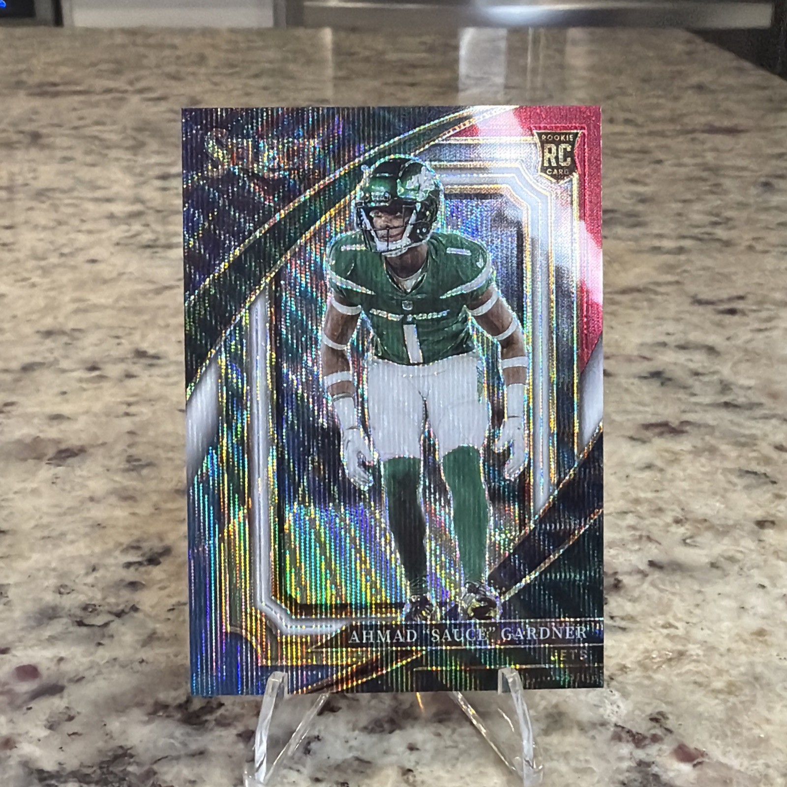 2022 Select Tri-Color Prizm Suite Level #322–Ahmad “Sauce” Gardner (RC) / 149 SP