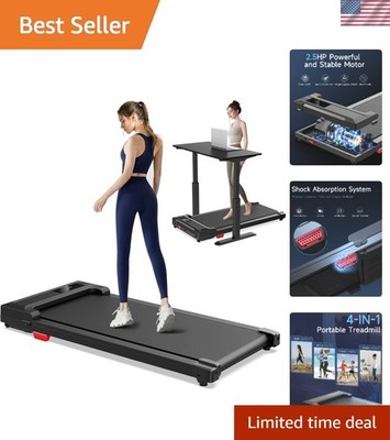 Walking Pad Treadmill for Home - Under Desk Treadmills Portable Mini Compact ...