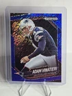 2025 Panini Prizm Black Football Blue Shimmer FOTL Adam Vinatieri #94
