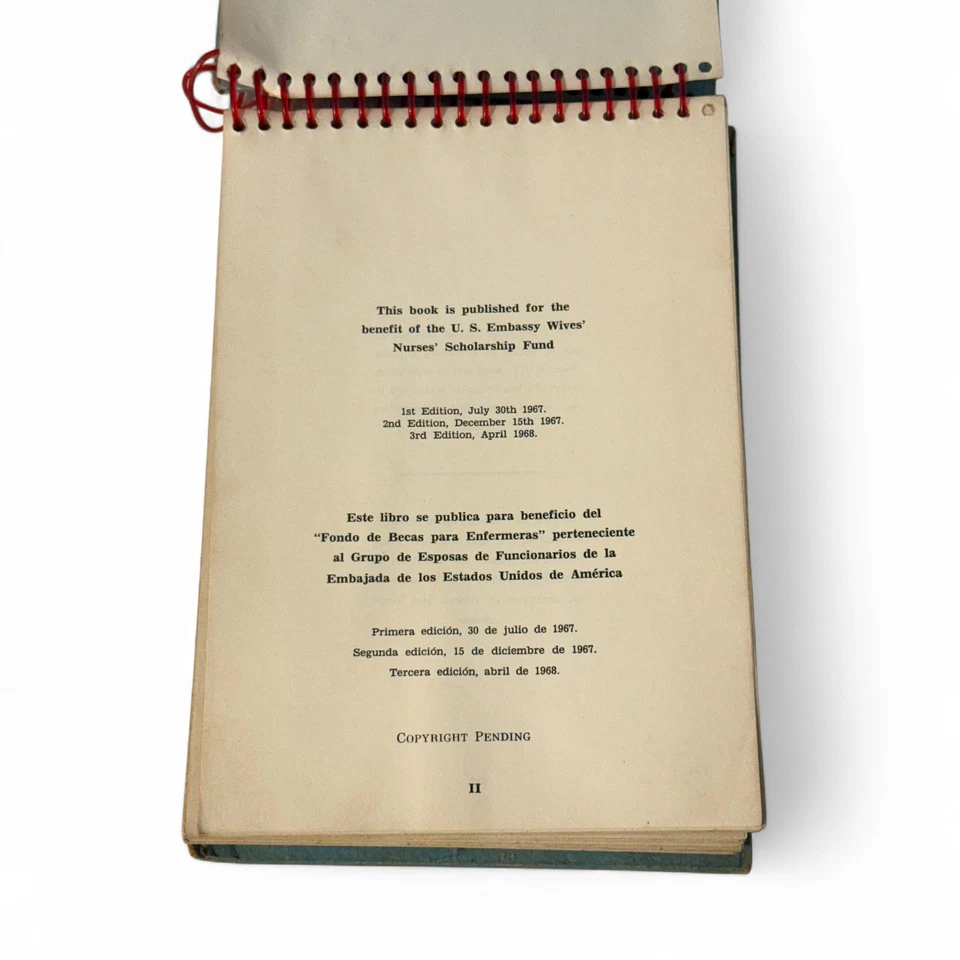 Recetas Potpourri Vintage Mexican Cookbook Spiral Bound - Image 3 of 4