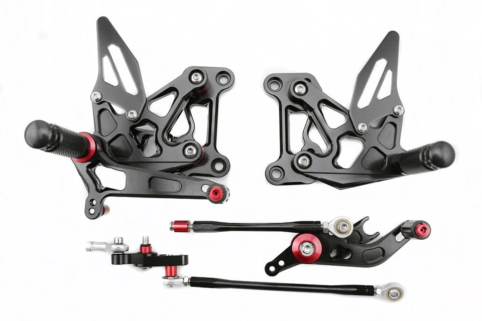Juego de pedal reposapiés trasero para MV Agusta F3/675/800RR 12-16 Foto 4 de 4