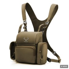 Binocular Harness Chest Pack: Bino Case with Rangefinder Pocket