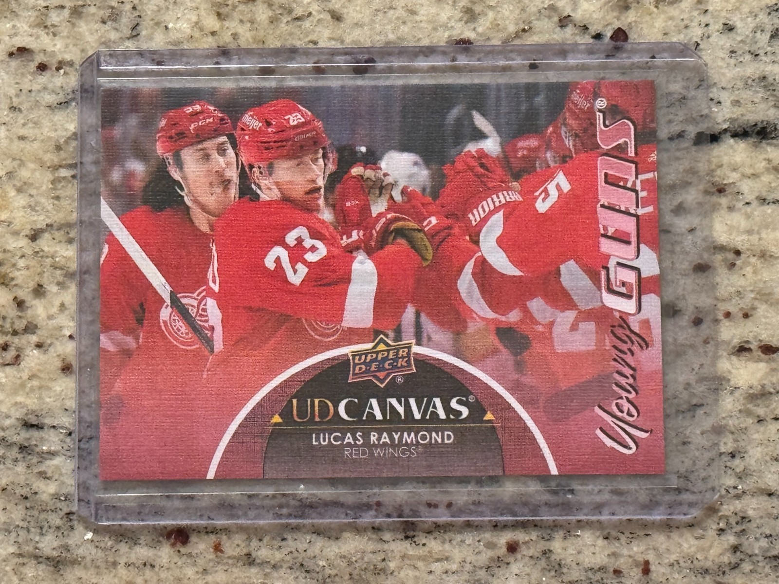 2021-22 Upper Deck Series 2 - Ud Canvas Young Guns Lucas Raymond #C226 (RC)