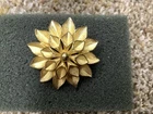 Vintage Costume Jewelry Brooch LR Lady Remington