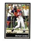 MICHAEL JORDAN Chicago White Sox 1993 Investor's Journal Magazine Card #19