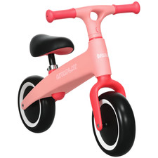 AIYAPLAY Balance Bike with Adjustable Seat Pink, Refurbished