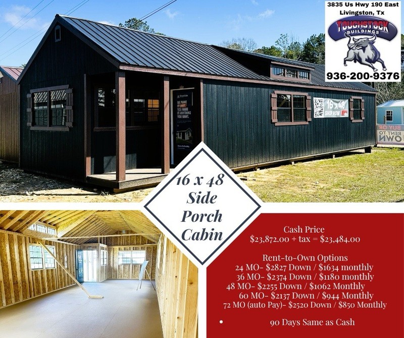 16 x 48 tiny house Shell perfect DIY project free delivery 25 states - Image 4