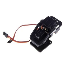 2Pcs Servo With Arm Pan-Tilt 2-Axis Servo Gimbal for FPV Quadcopter Car Plane S