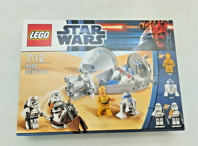 LEGO 9490 Droid Escape SEALED MISB NEW Star Wars Figures Sandtrooper Tatooine
