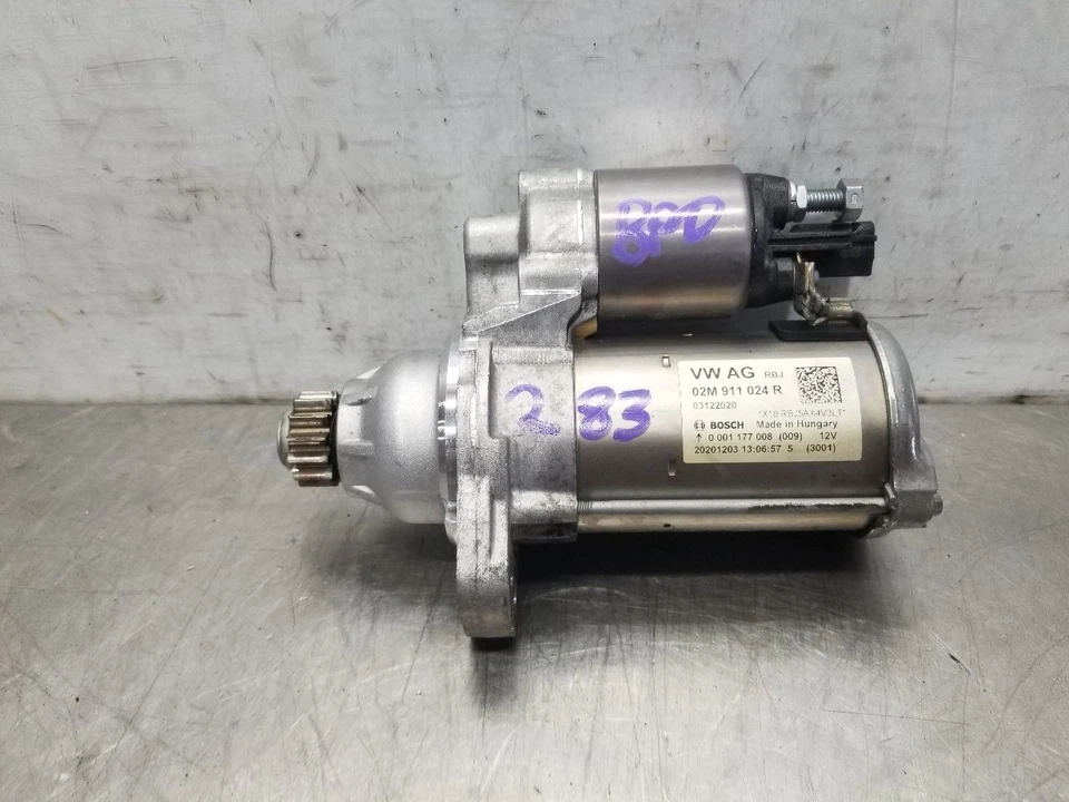 21 2021 VOLKSWAGEN PASSAT R LINE 2.0L TURBO STARTER MOTOR  - Image 2 of 4