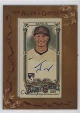 2025 Topps Allen & Ginter Framed Mini Auto Javier Sanoja #MA-JSA Auto 1i98