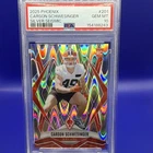 2025 Panini Phoenix Football Silver Seismic Carson Schwesinger #201