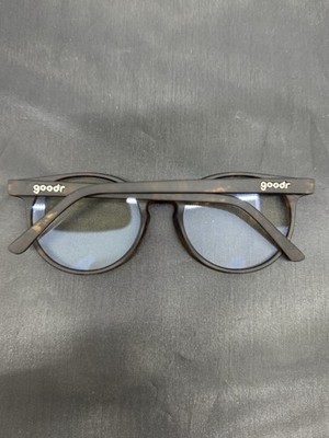 Goodr Glasses Insert Coin To Continue Tortoise Shell Clear Lens Blue Light Block