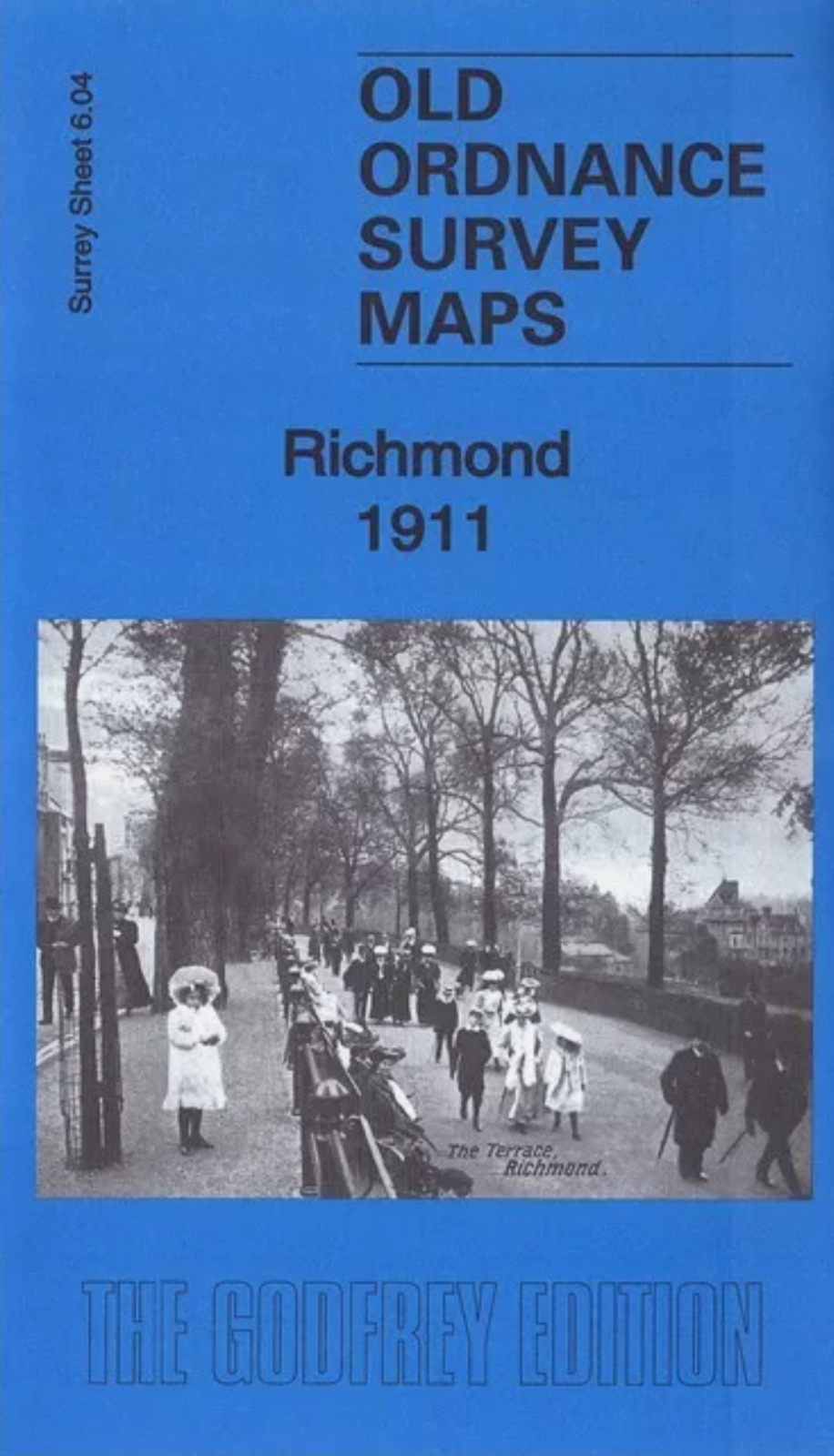 MAP OF Richmond 1911 Surrey Sheet 6.04 by Pamela Taylor NEW
