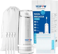 Electric Nasal Irrigation Cleaner System Rechargeable 