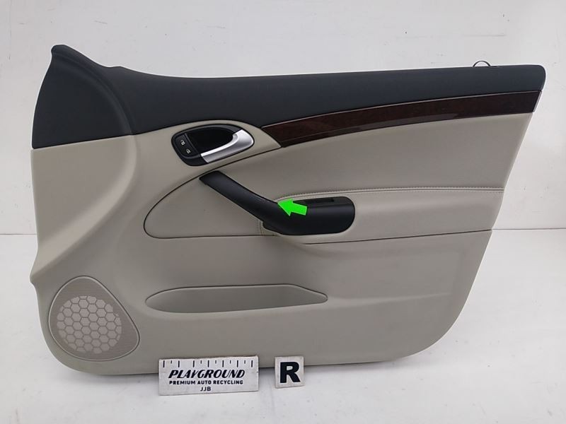 03-07 Saab 93 9-3 Front Right Passenger Interior Door Panel Gray