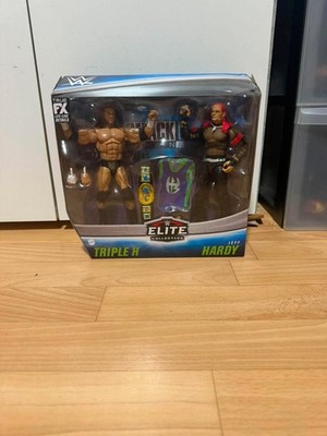WWE Mattel Elite Figur Figure Jeff Hardy & Triple H 2 Pack SmackDown OVP
