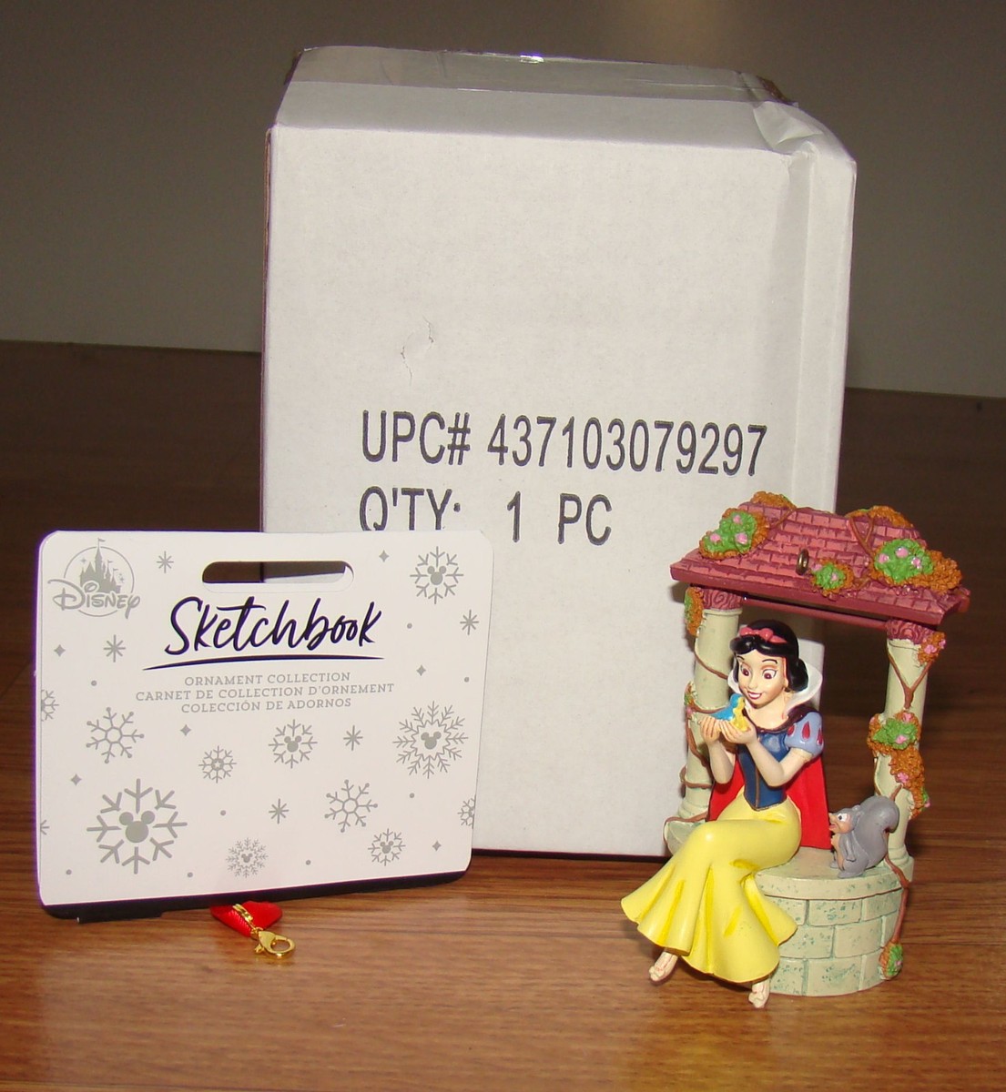 Disney Snow White, Blue Bird Sketchbook Ornament (3079297) | eBay