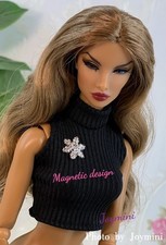 Pin15 Brooch For Fashion Royalty NuFace Poppy Parker Integrity Toys Doll Jewelry