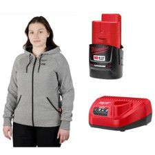 Milwaukee 336G-21M M12 Women's Heated Hoodie Kit, Medium Brand new